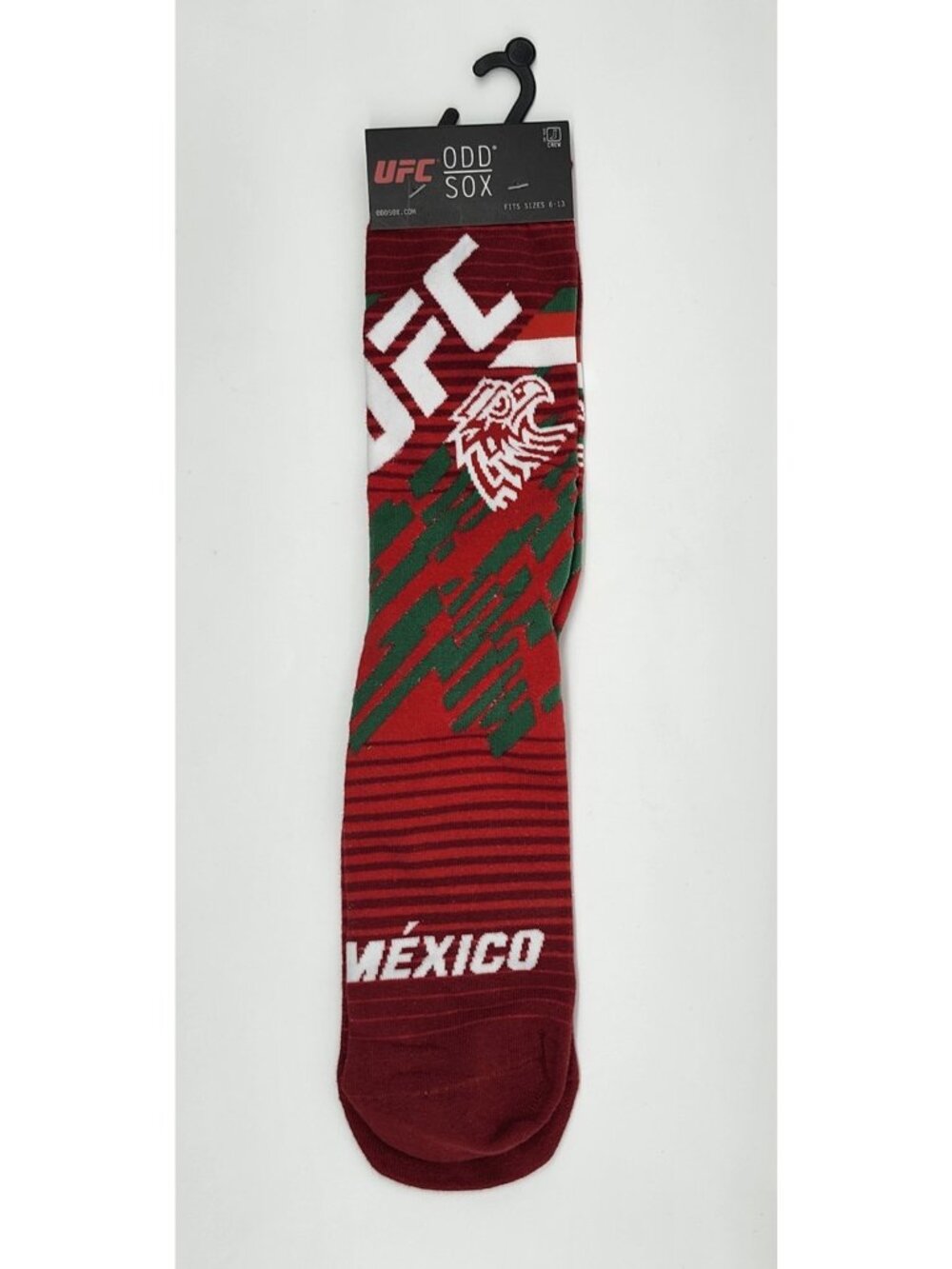 Odd Sox UFC Mexico Graphic Crew Socks